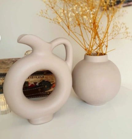 Ceramic vases