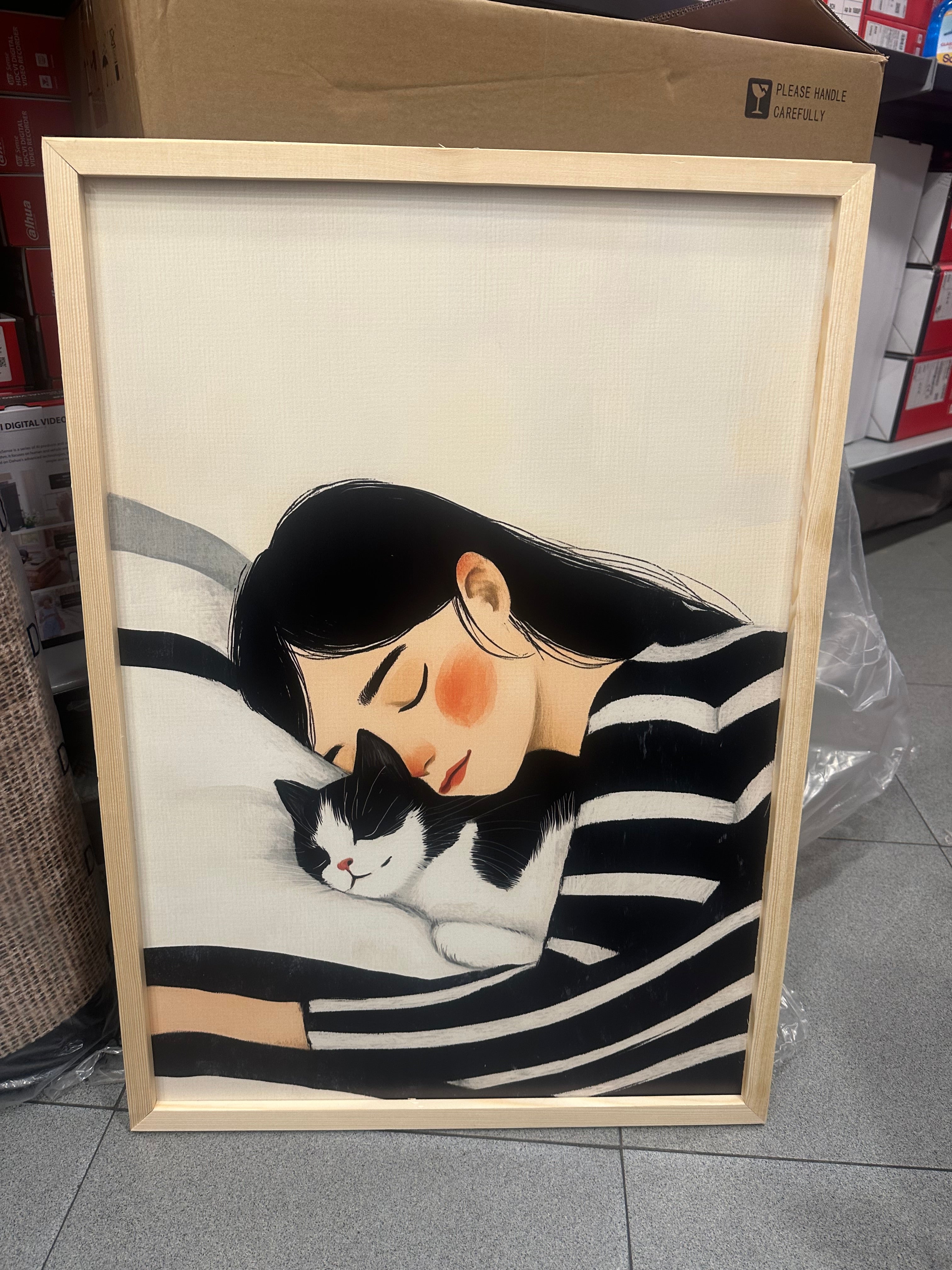 Sleeping with a Cat