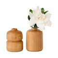 Wooden Vases