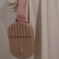 Beige Ceramic Vase