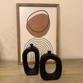 Black Vases
