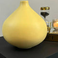 Ceramic Yellow Vase