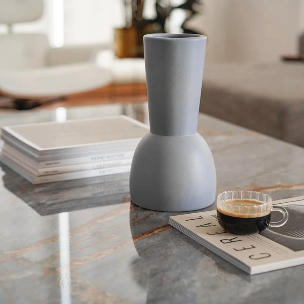 Grey Ceramic Vase