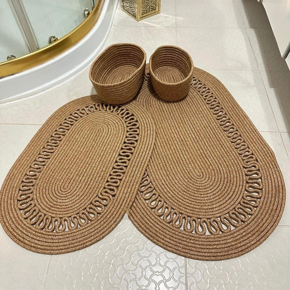 Jute Bathroom Rug