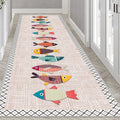 Pink Fish Rug
